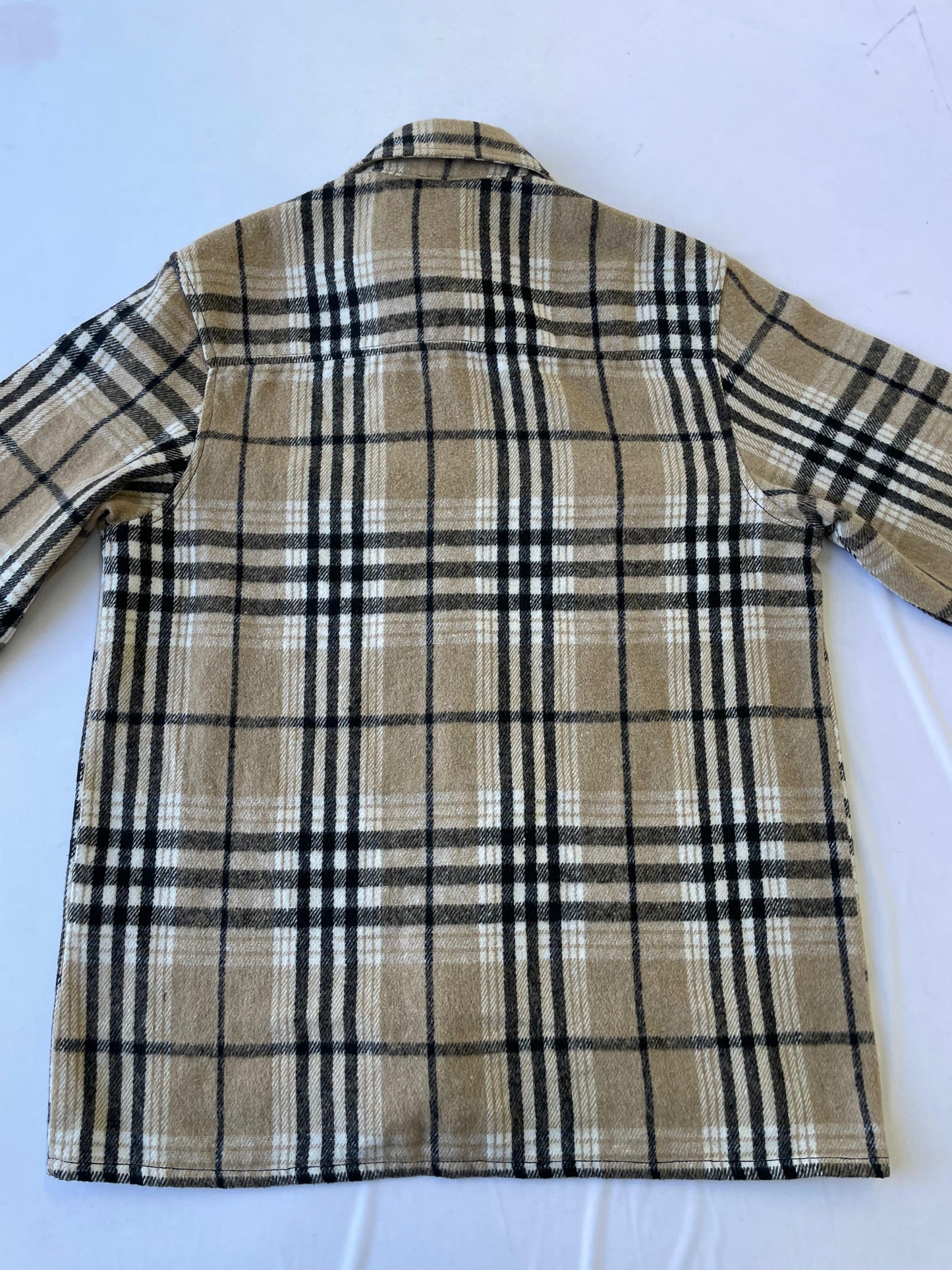 Flannel Check Overshirt
