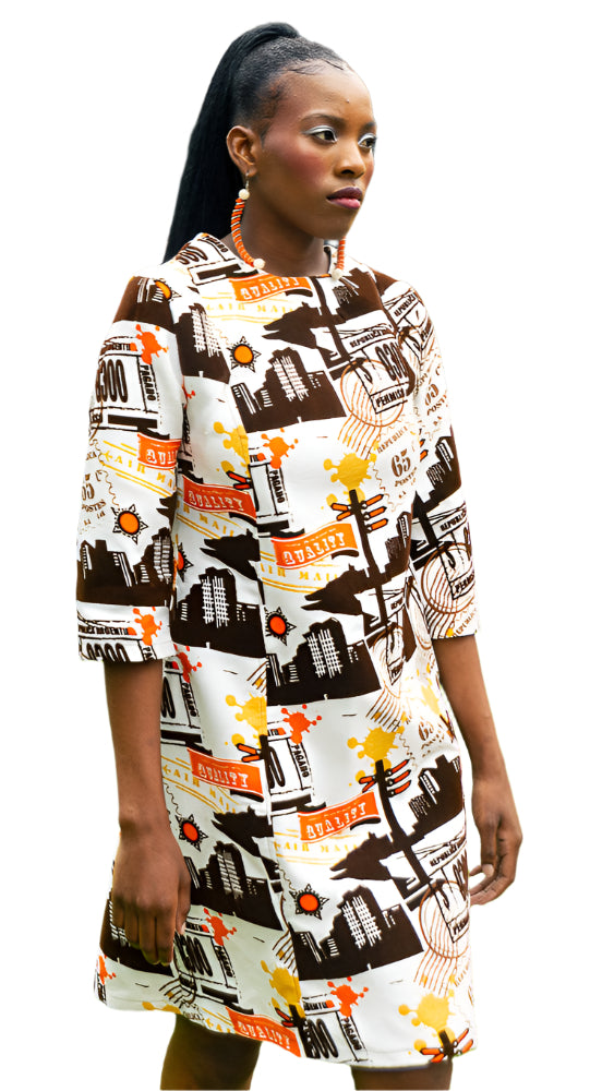ISIKO A-LINE DRESS