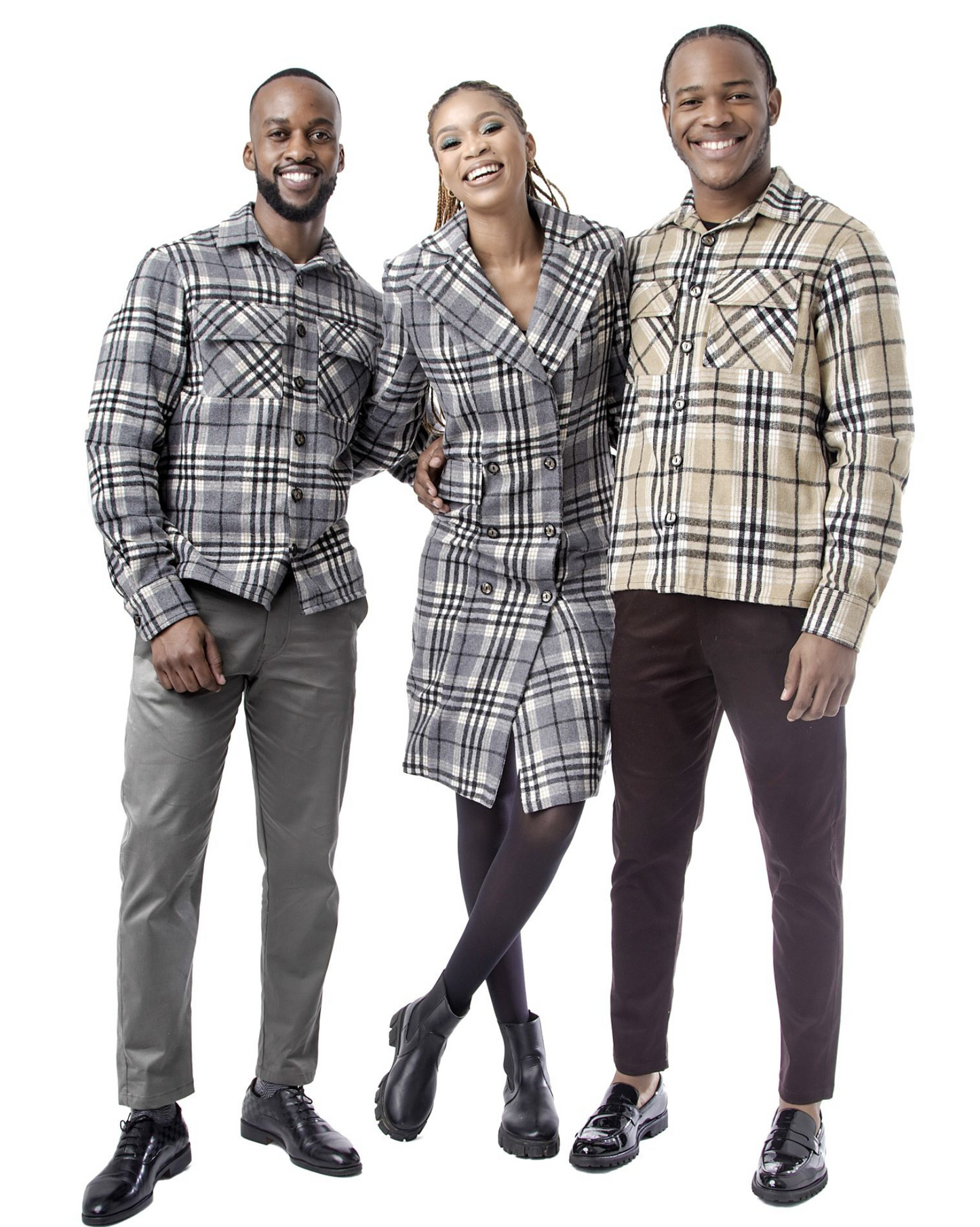 Flannel Check Overshirt