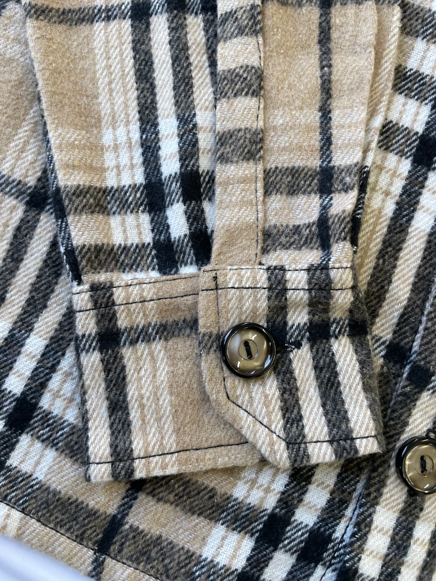 Flannel Check Overshirt