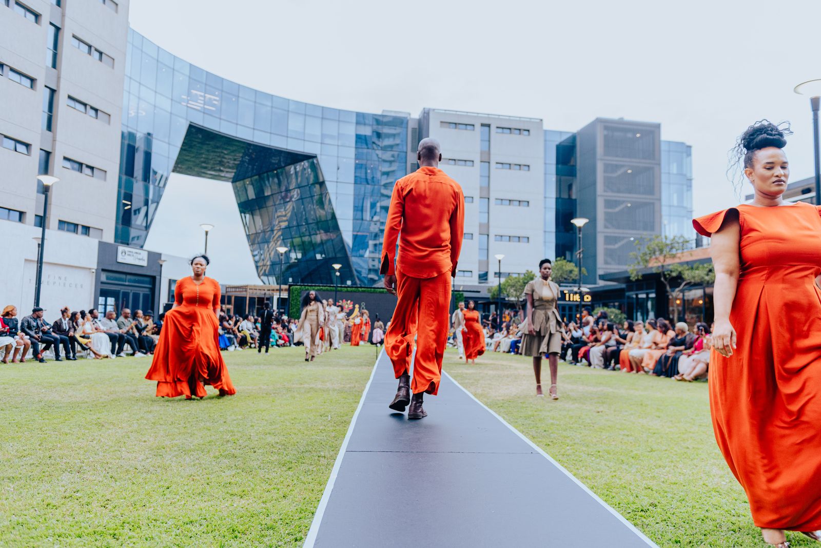iGoda on the runway