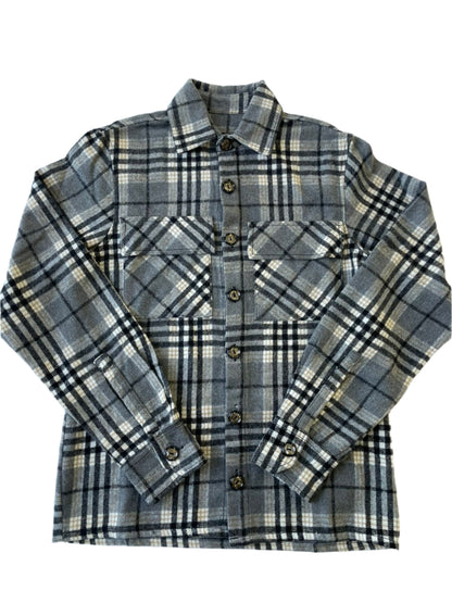 Flannel Check Overshirt