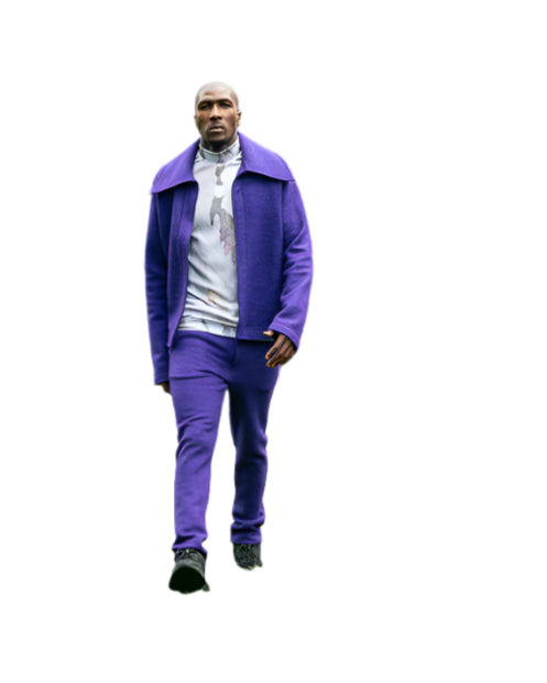 PU Lavender Jacket