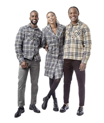 Flannel Check Overshirt