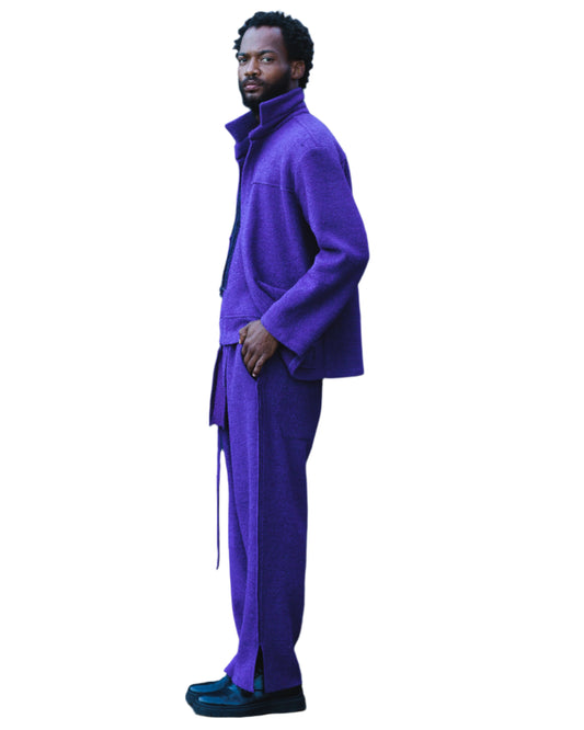 PU Lavender Pants