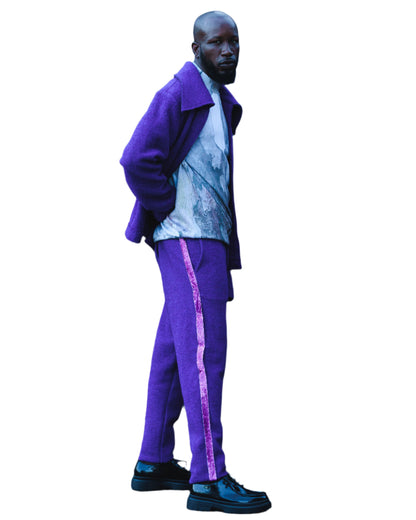 PU Lavender Pants