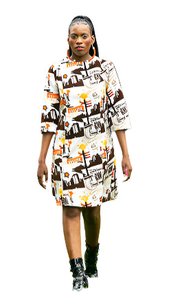ISIKO A-LINE DRESS
