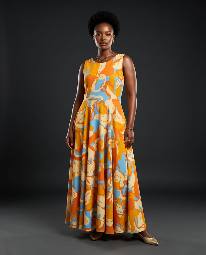 iGoda “Sunset Muse” Dress