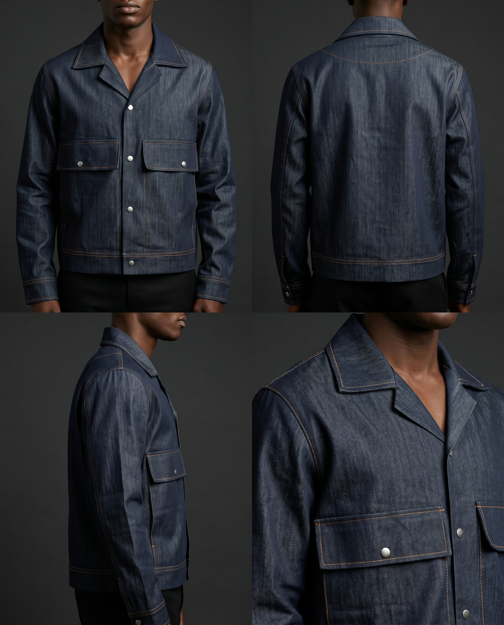 iGoda “Midnight Stitch” Jacket