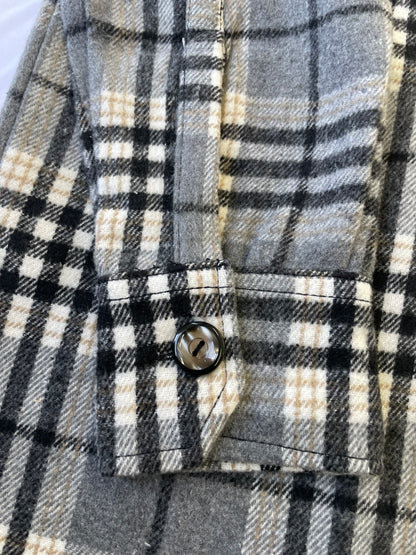 Flannel Check Overshirt